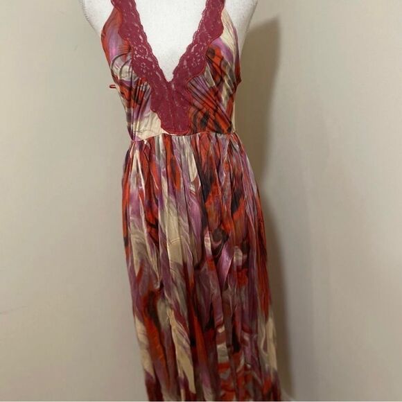 NEW Free People Sirena Maxi Top Dress Adjustable Halter size S retail $… - Picture 4 of 7